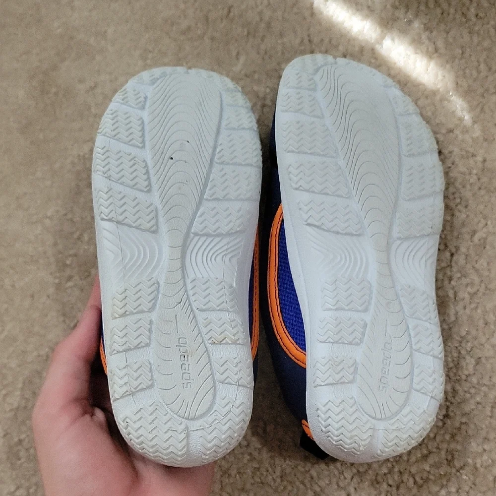 FREE W ANY PURCHASE!Speedo Kids Navy and Orange Water Shoes